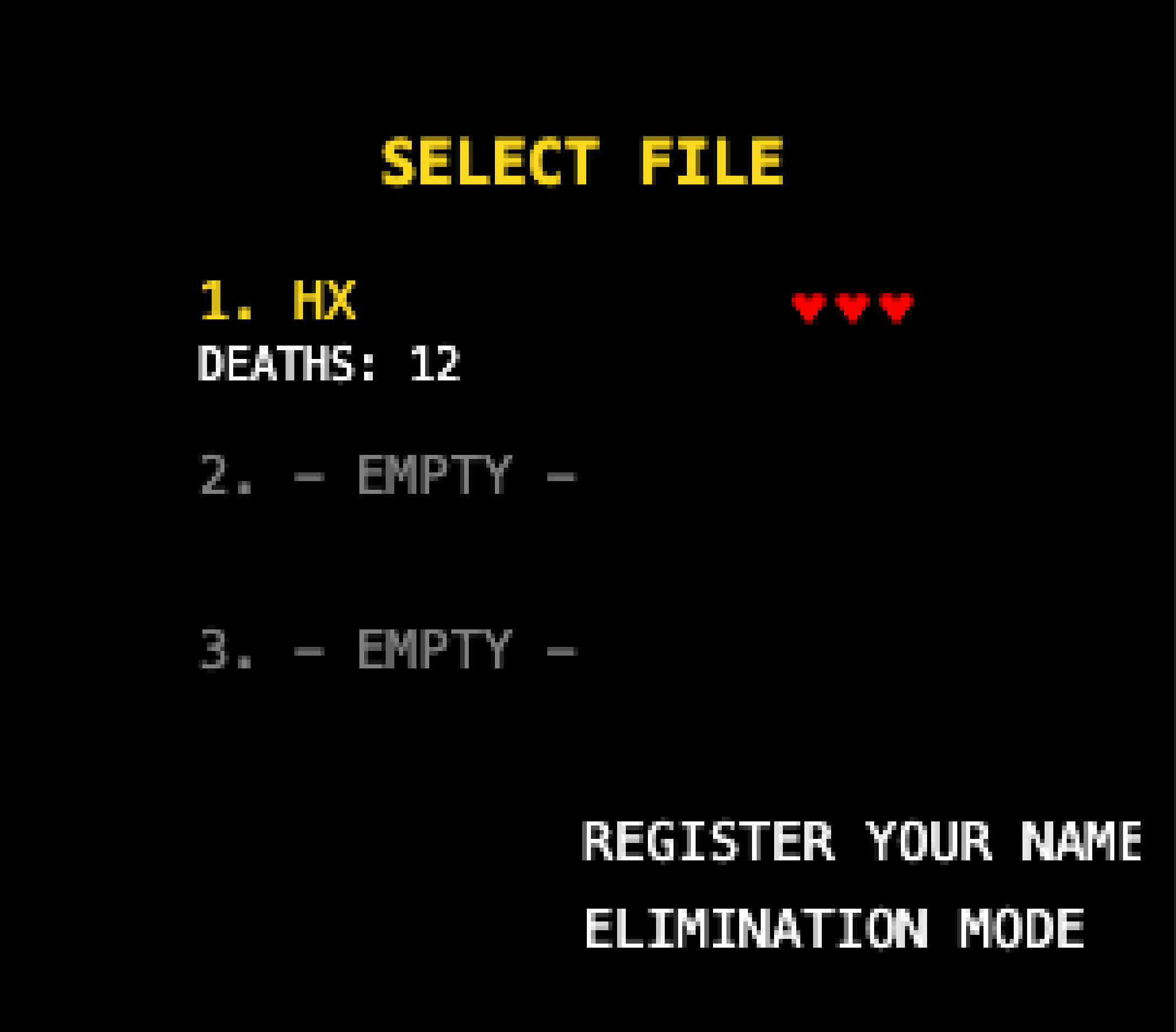 Ralph's TypeScript version — User account select screen with add and delete options